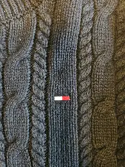 Vorschaubild 2 von Kinder Pullover Zopfstrick Gr. 128 Blau Navy