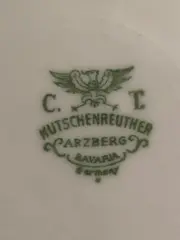 Vorschaubild 3 von Platzteller Oval Gewellt Weiß Porzellan 24cm Festlich Elegant