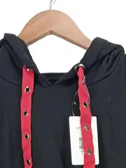 Vorschaubild 2 von Damen Kapuzenpullover Gr. 42 Schwarz Casual