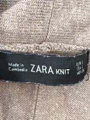 Vorschaubild 4 von Strickjacke Cardigan Damen Langarm Beige Meliert Gr. S