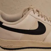 Vorschaubild 2 von Air Force 1 Low Herren Sneaker Weiß Navy Gr. 44.5 Leder