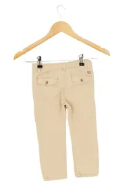 Vorschaubild 2 von Kinder Stoffhose Gr. 104 Beige Casual Preppy Baumwolle