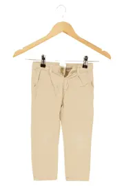 Vorschaubild 1 von Kinder Stoffhose Gr. 104 Beige Casual Preppy Baumwolle