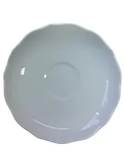 Vorschaubild 1 von Unterteller Porzellan Grau Klassisch Uni 14 cm