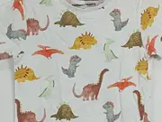 Vorschaubild 2 von Kinder T-Shirt Dinosaurier-Print Gr. 80 Mehrfarbig Baumwolle