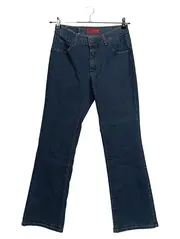 Vorschaubild 1 von Damen Jeans Regular Fit Gr. 38 Blau Casual Stickerei Hose L29