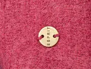 Vorschaubild 2 von Damen Schal Rot Grafisch Casual Polyacryl 120x140 cm