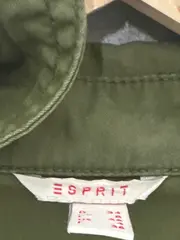 Vorschaubild 6 von Damen Blusenkleid Hemdblusenkleid Gr. 34 Oliv Casual Baumwolle