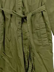 Vorschaubild 2 von Damen Blusenkleid Hemdblusenkleid Gr. 34 Oliv Casual Baumwolle