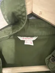 Vorschaubild 5 von Damen Blusenkleid Hemdblusenkleid Gr. 34 Oliv Casual Baumwolle