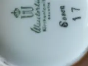 Vorschaubild 3 von Kaffeetasse Teetasse Porzellan Goldrand Weiß Klassisch