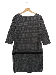 Vorschaubild 2 von MARC O POLO Blusenkleid Damen 40/L Schwarz Grafisch Tunikakleid