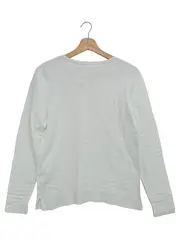 Vorschaubild 2 von Damen Pullover Gr. 34;XS Weiß Baumwolle Strukturmuster