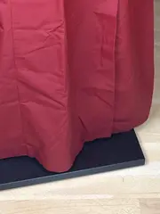 Vorschaubild 4 von Damen Wickelrock Gr. 42 Rot Business Baumwolle