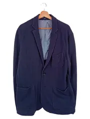 Vorschaubild 1 von Herren Sakko Blazer Gr. 50/L Blau Casual Business Modern