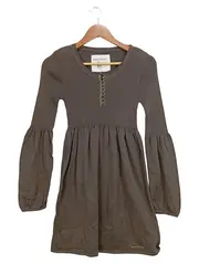 Vorschaubild 1 von Freizeitkleid Mädchen Gr. 164 Braun Casual Rippstrick