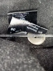 Vorschaubild 5 von Damen Blazer Gr. 36/S Grau Schurwolle Kaschmir Klassisch Elegant