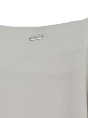 Vorschaubild 5 von Damen Top Shirt M Weiß Modern Cold Shoulder Nieten