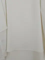 Vorschaubild 6 von Damen Top Shirt M Weiß Modern Cold Shoulder Nieten