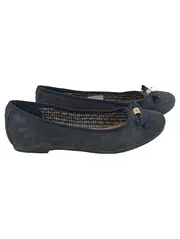 Vorschaubild 2 von Amy Ballerinas Damen Gr. 36 Blau Wildleder Schleife