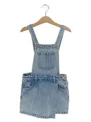 Vorschaubild 1 von Latzrock Jeansrock Mädchen Gr. 98 Denim Blau Latzhose