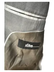 Vorschaubild 3 von Herren Sakko Gr. 50 L Grau Gestreift Business