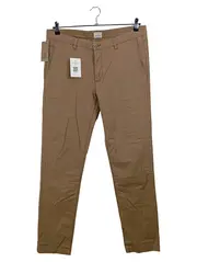 Vorschaubild 1 von Herren Chino Stoffhose 34/32 Beige Casual Bio-Baumwolle NEU