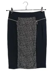 Vorschaubild 1 von Damen Bleistiftrock Schwarz Business Gr. 34/XS