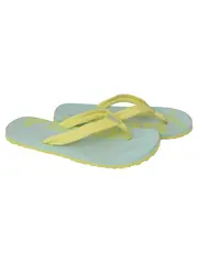 Vorschaubild 1 von Damen Badeschuhe Flip Flops Gr. 41 Blau Gelb Sportlich Freizeit