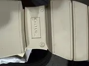 Vorschaubild 3 von Damen Stiefelette Chelsea Boots Beige Gr. 41 Leder Plateau Chunky Sohle