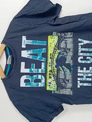 Vorschaubild 5 von T-Shirt Jungen Gr. 146/152 Blau Beat The City Skater Motiv
