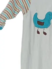 Vorschaubild 2 von Babywear Strampler Einteiler Gr. 68 Türkis Ente Baumwolle