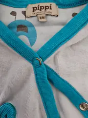 Vorschaubild 4 von Babywear Strampler Einteiler Gr. 68 Türkis Ente Baumwolle