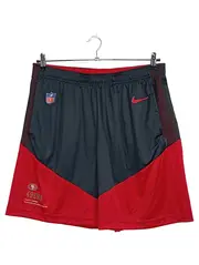 Vorschaubild 1 von NFL San Francisco 49ers Herren Sport Shorts Gr. L Dri-Fit Grau Rot