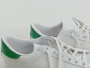 Vorschaubild 2 von Sneaker Low Damen Gr. 37 1/3 Weiß Grün Textil Sportschuhe