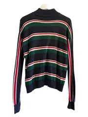 Vorschaubild 2 von Damen Pullover Gr. 38/M Mehrfarbig Gestreift Casual Preppy