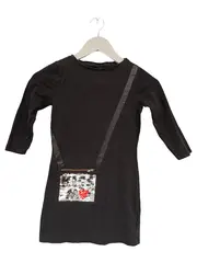 Vorschaubild 1 von PAGE ONE YOUNG Kinder festliches Kleid Gr. 140 Schwarz Pailletten Elegant