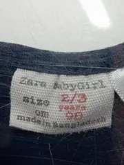 Vorschaubild 2 von Kinder Pullover Gr. 98 Blau Casual Langarm Lochmuster Baby Mädchen