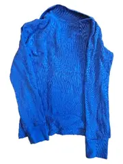 Vorschaubild 3 von Langarm Poloshirt Kinder Gr. 134 Blau Baumwolle