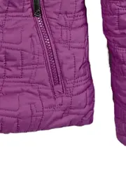 Vorschaubild 3 von Steppjacke Kinder Mädchen Gr. 152 Lila Kapuze gefüttert