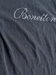 Vorschaubild 5 von Damen T-Shirt Gr. 36/S Schwarz Casual Glitzer