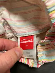 Vorschaubild 6 von Stoffhose Kinder Gr. 80 gestreift bunt Baumwolle Sommer
