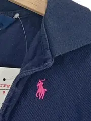 Vorschaubild 2 von Kinder Poloshirt Gr. 98 Blau Uni Logo Preppy Freizeit