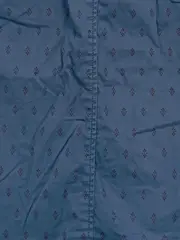 Vorschaubild 3 von Bleistiftrock Damen Blau Gr. 34 Grafik Muster Freizeit Baumwolle