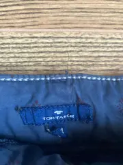 Vorschaubild 4 von Bleistiftrock Damen Blau Gr. 34 Grafik Muster Freizeit Baumwolle