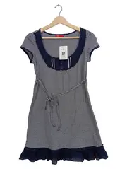 Vorschaubild 1 von EDC Damen Freizeitkleid gestreift Gr. 36 S Maritim Baumwolle Knopfleiste