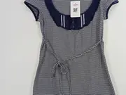 Vorschaubild 5 von EDC Damen Freizeitkleid gestreift Gr. 36 S Maritim Baumwolle Knopfleiste