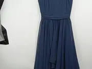 Vorschaubild 2 von Damen Abendkleid Gr. 36 Blau Elegant Polyester