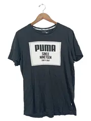Vorschaubild 1 von Herren T-Shirt Gr. M Schwarz Sportlich Schriftzug Logo Print