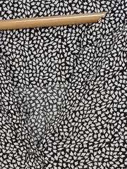 Vorschaubild 4 von Damen Bluse Gr. 38 Langarm Schwarz Grafisch Casual